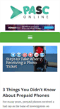 Mobile Screenshot of pasconline.org